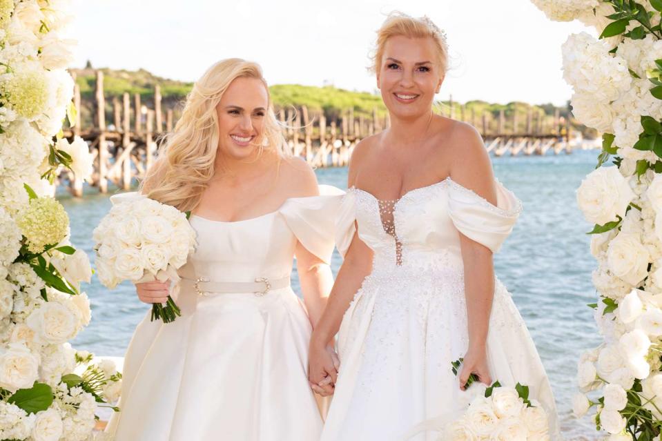 <p>@rossini_photography</p> REBEL WILSON AND NOW WIFE RAMONA AGRUMA IN THEIR MARRIAGE