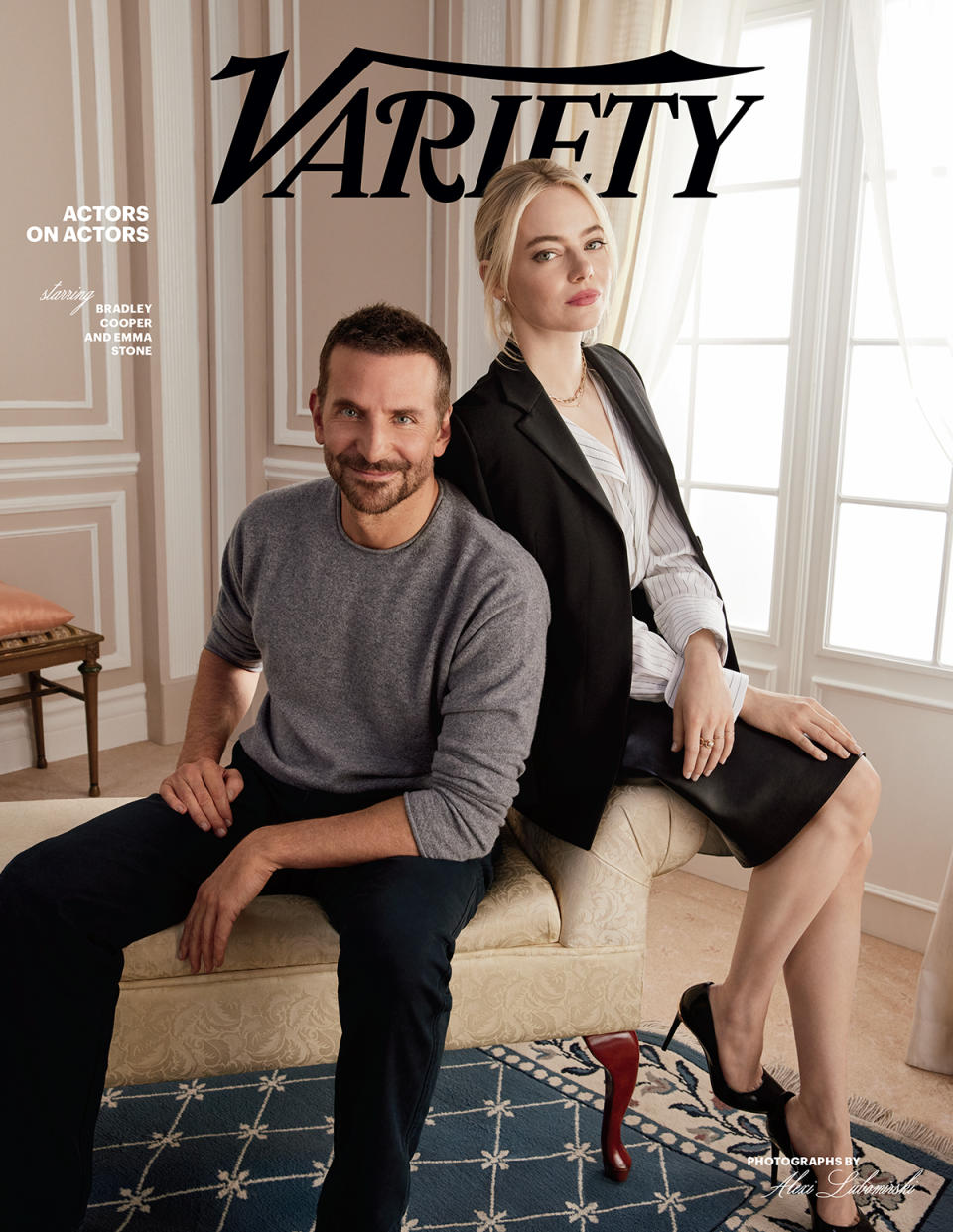 Bradley Cooper Emma Stone Variety Actors on Actors Cover