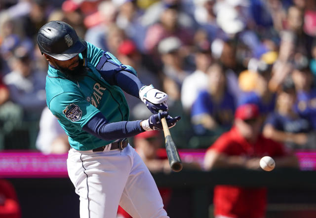 Julio Rodríguez hits first career homer vs. Marlins