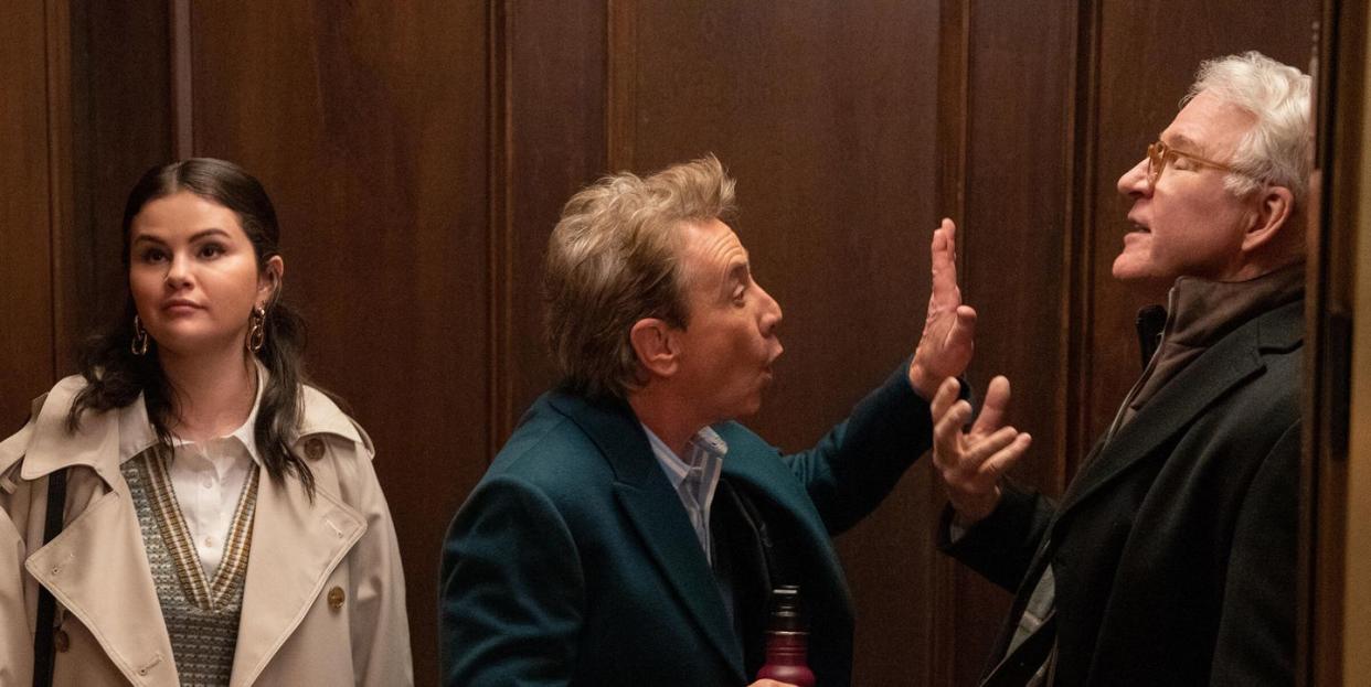 selena gomez, martin short, steve martin, only murders in the building season 3