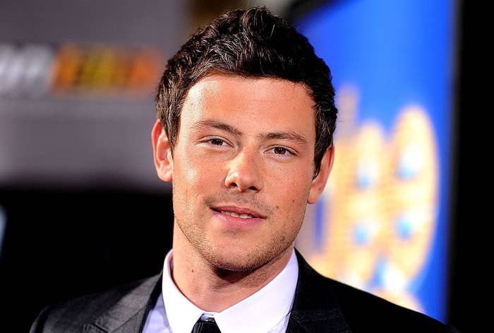 Closeup of Cory Monteith