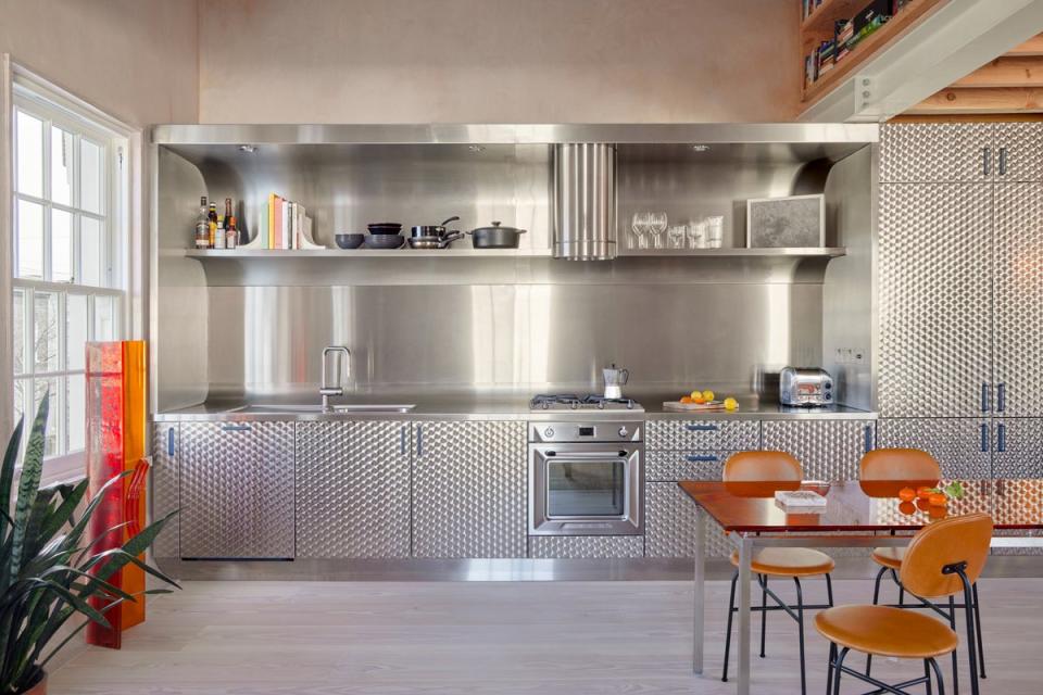 Alex Holloway’s kebab shop-inspired kitchen (Edmund Dabney)