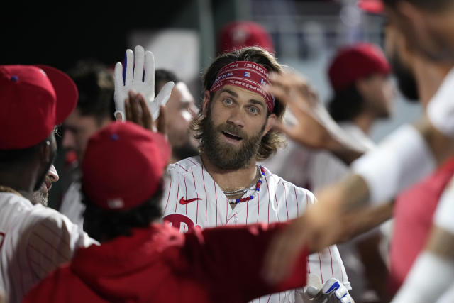 Bryce Harper's 444-foot home run, 10/21/2023