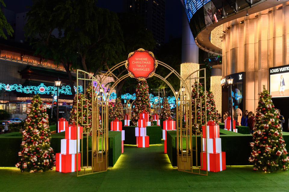 Christmas lights in Singapore 2018. (Photo: ION Orchard)