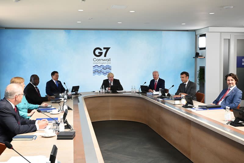 G7 summit in Cornwall