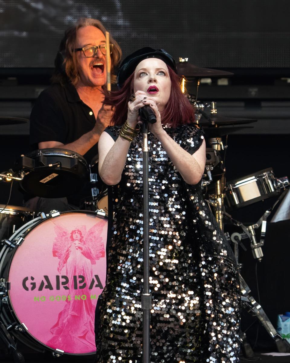 Garbage, which includes Butch Vig and Shirley Manson, will be inducted into the Wisconsin Area Music Industry Hall of Fame on May 19.