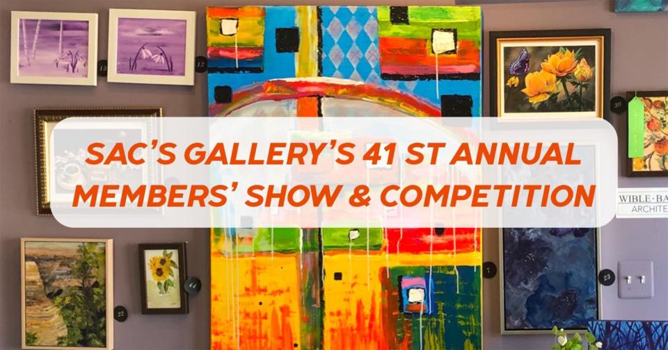 The 41st annual SAC's Gallery Members' Show & Competition starts this weekend in Montgomery.