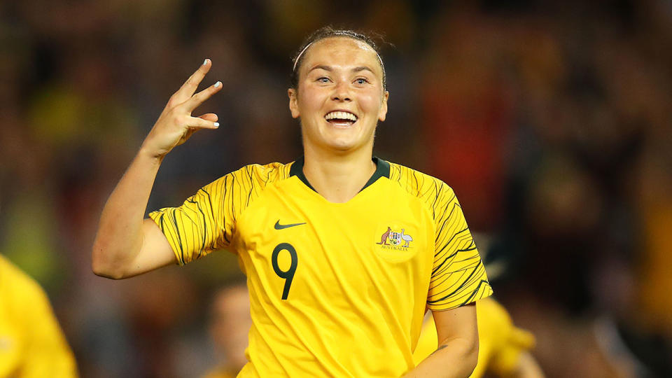 Foord stole the show against Chile with a wonderful hat-trick. Pic: Getty