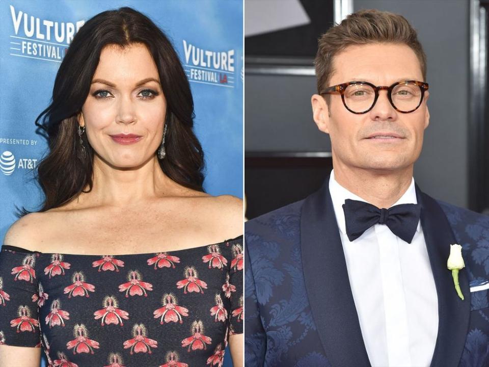 Bellamy Young and Ryan Seacrest
