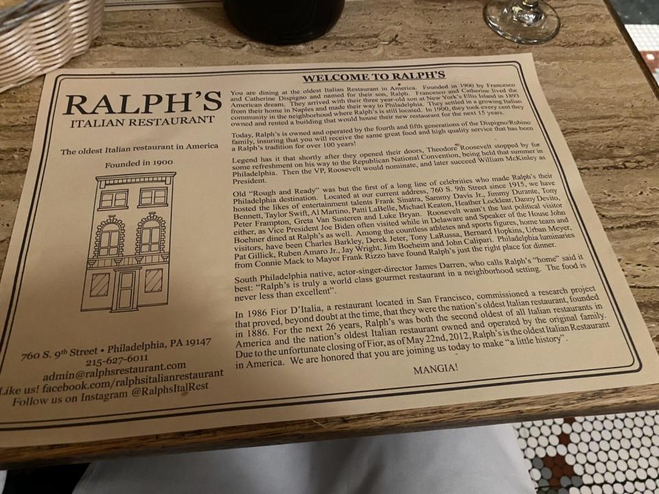 ralphs review philly