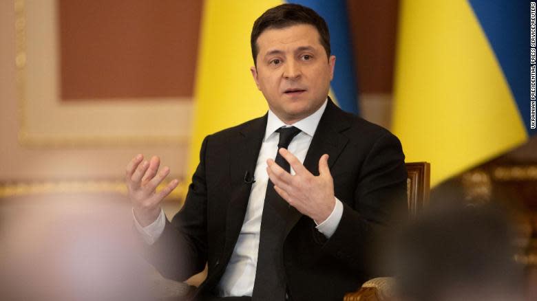 Presidente de Ucrania, Volodymyr Zelensky