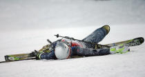 <p>At the 2006 Torino Olympics, Vonn crashed and had to be airlifted off the mountain — and still returned to finish 8th in the downhill. </p>