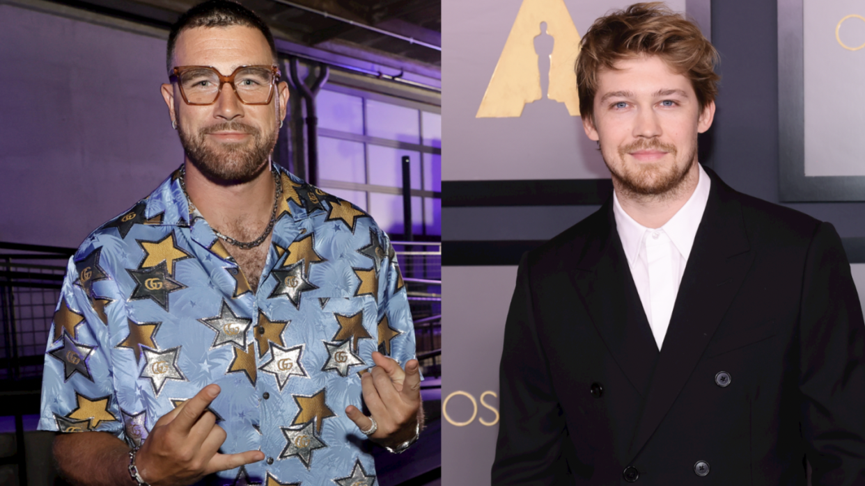 travis kelce, joe alwyn