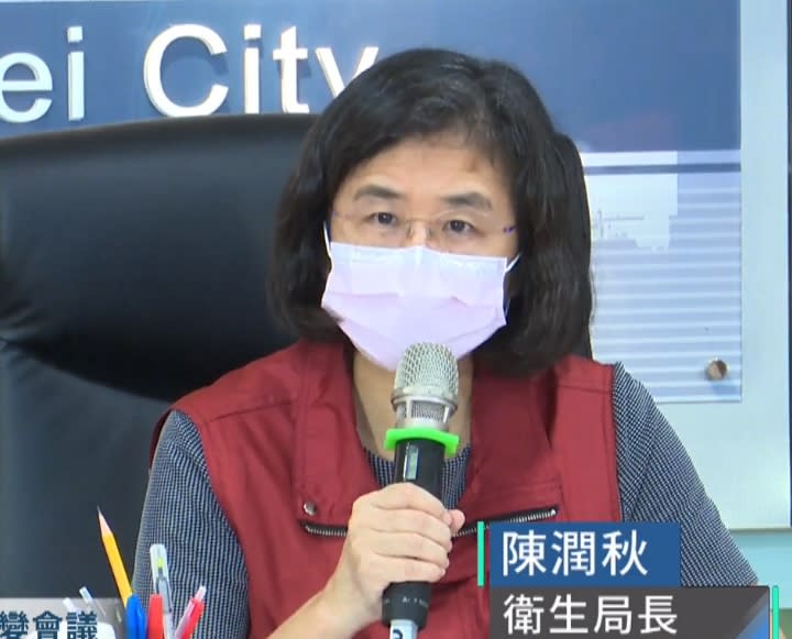 陳潤秋表示，今天台北新增2名施打疫苗後死亡案例。（圖／翻攝自侯友宜臉書）