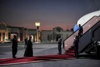 U.S. Secretary of State Antony Blinken arrives in Doha