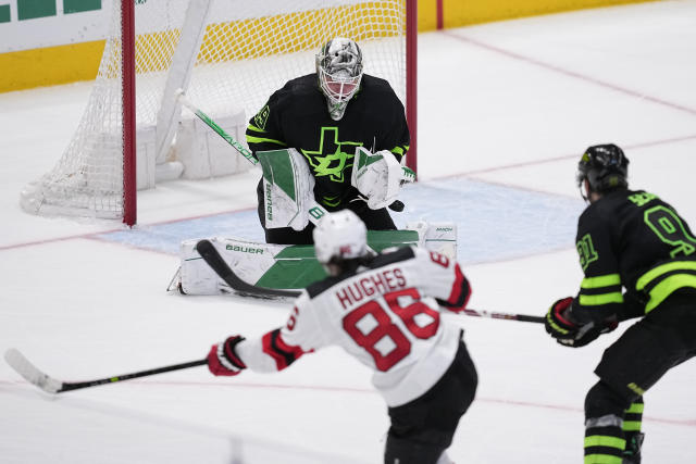 Hughes scores twice, Devils beat Canadiens 3-2 in shootout