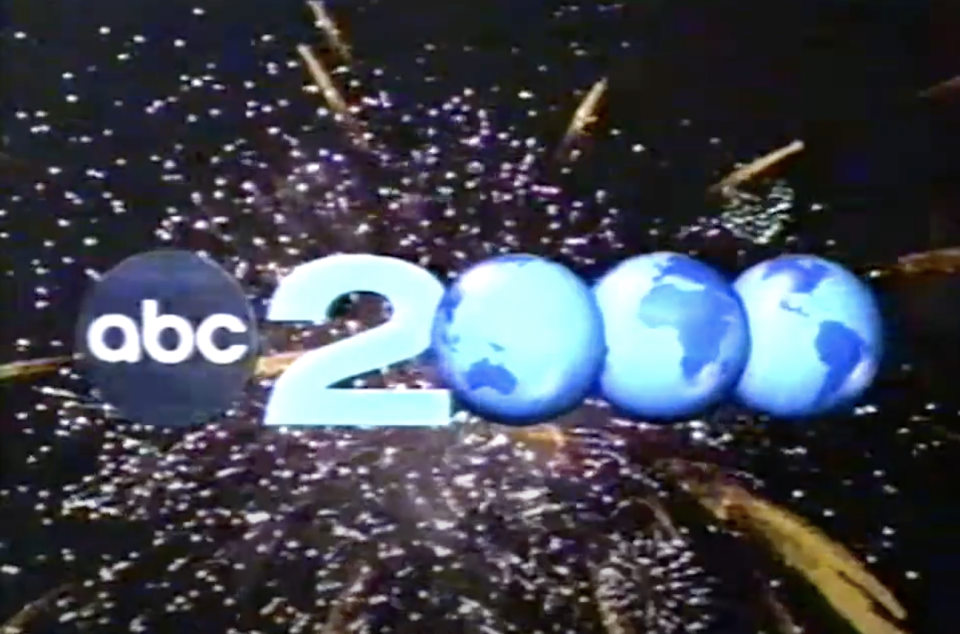 The opening credits for ABC News "2000"