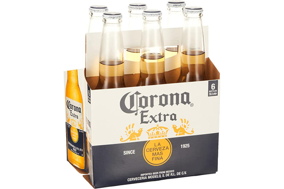 Corona Extra Beer, 355ml (Pack of 6). (Photo: Amazon SG)