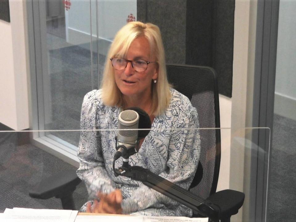 P.E.I. Chief Public Health Officer Dr. Heather Morrison was in the Island Morning studio Tuesday morning. (CBC - image credit)