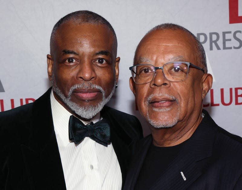 LOS ANGELES, CALIFORNIA - DECEMBER 03: LeVar Burton (L) and Henry Louis Gates Jr. attend the 16th Annual National Arts & Entertainment Journalism Awards Gala at Millennium Biltmore Hotel Los Angeles on December 03, 2023 in Los Angeles, California. 