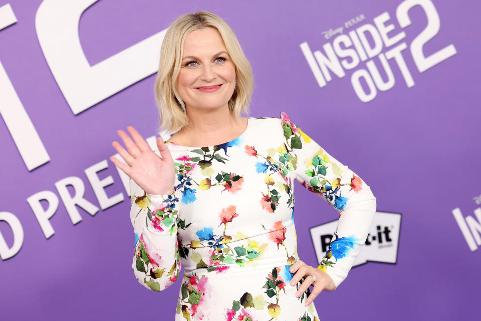 Amy Poehler attends the World Premiere of Disney and Pixar's Inside Out 2