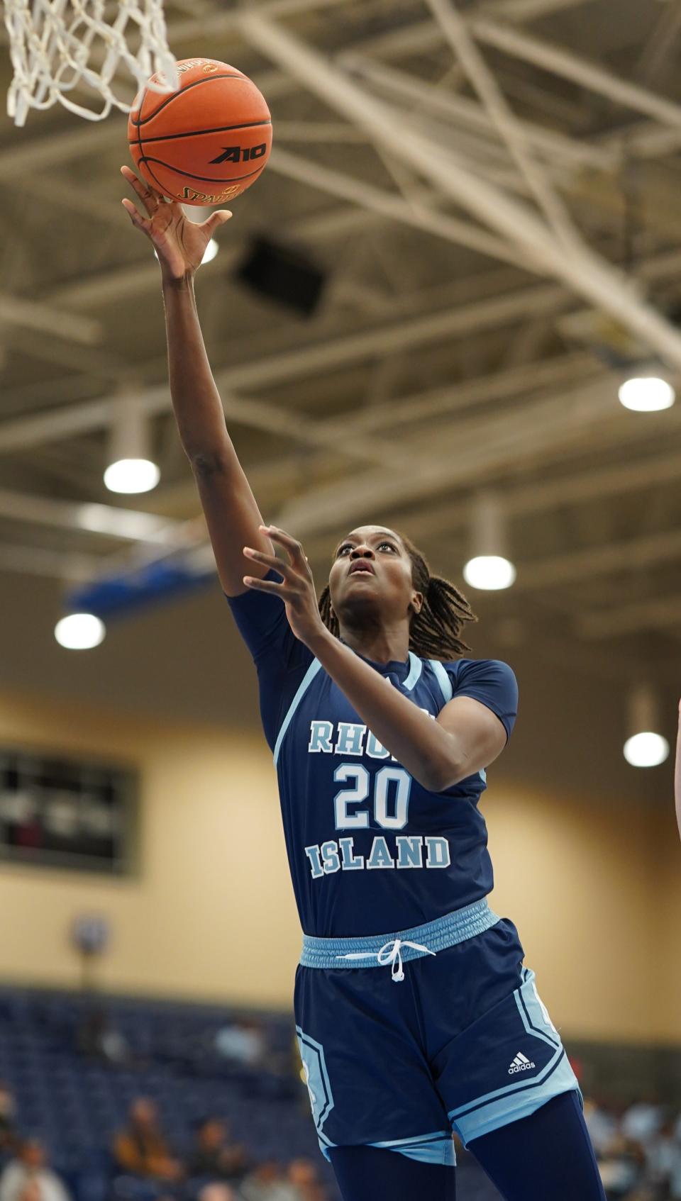 URI forward Mayé Touré  is a two-time all-conference selection who led URI in scoring and rebounding. She has entered the college transfer portal.