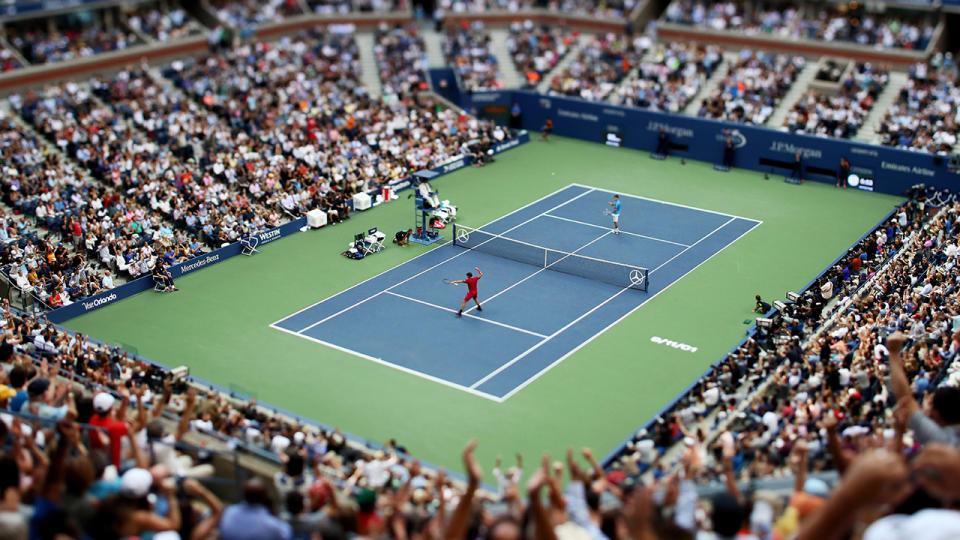 Tennis fans, pictured here in attendance at the 2016 US Open.