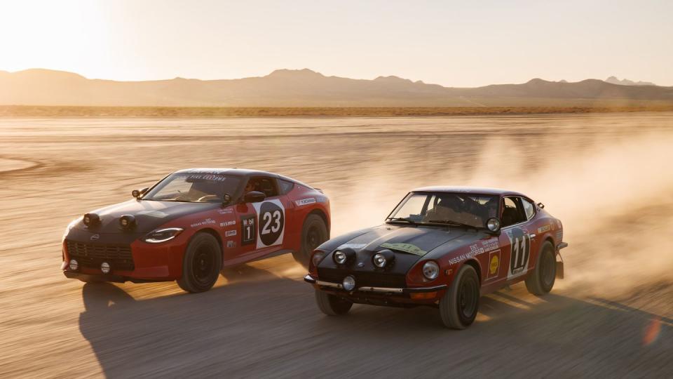 nissan safari rally z tribute and datsun 240z safari replica