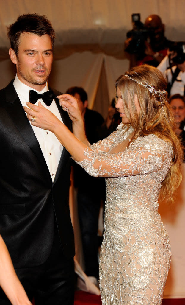 Josh Duhamel and Fergie