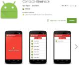 <p>Questa app che vedete in foto permette di recuperare un numero di telefono cancellato dalla rubrica di Whatsapp (foto: screenshot) </p>