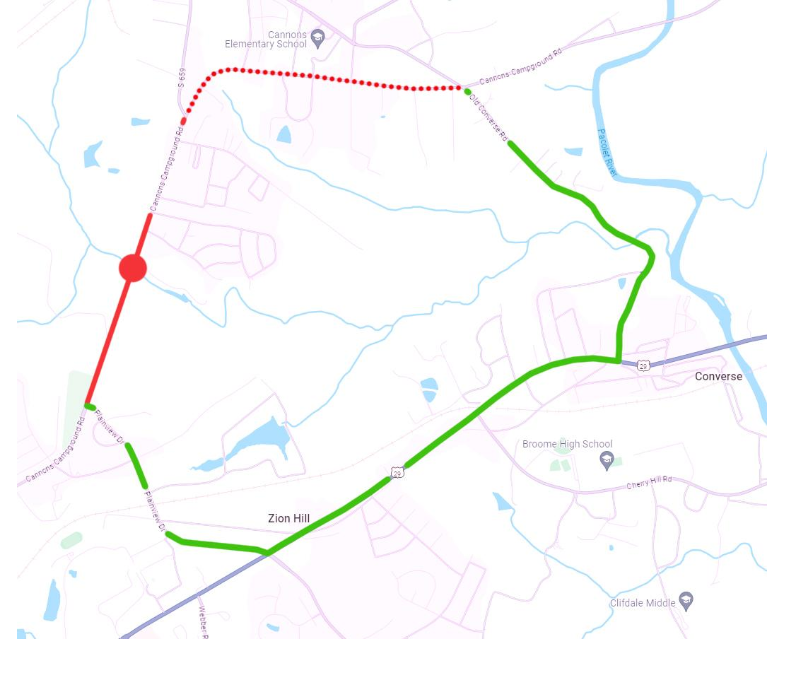 A Spartanburg County bridge was deemed unsafe for travel this week by SCDOT.