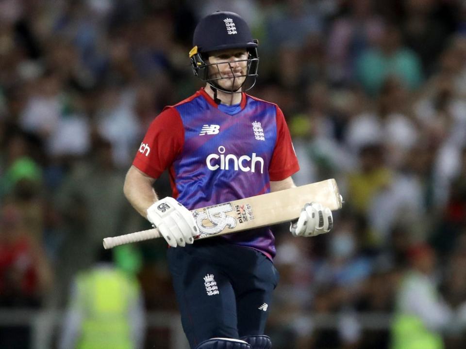 Eoin Morgan’s side were well beaten in Bridgetown (Nick Potts/PA) (PA Archive)