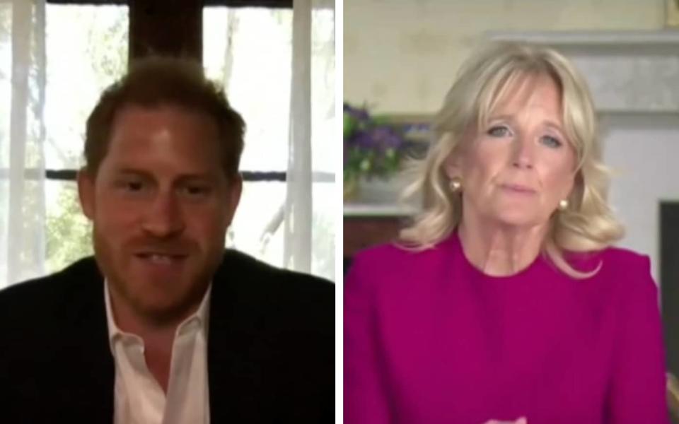 Prince Harry and Dr Biden have for many years worked together to support veterans - WH.GOV