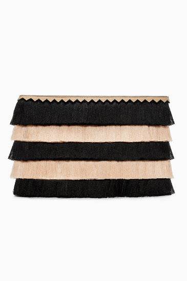 Eloise Fringe Clutch