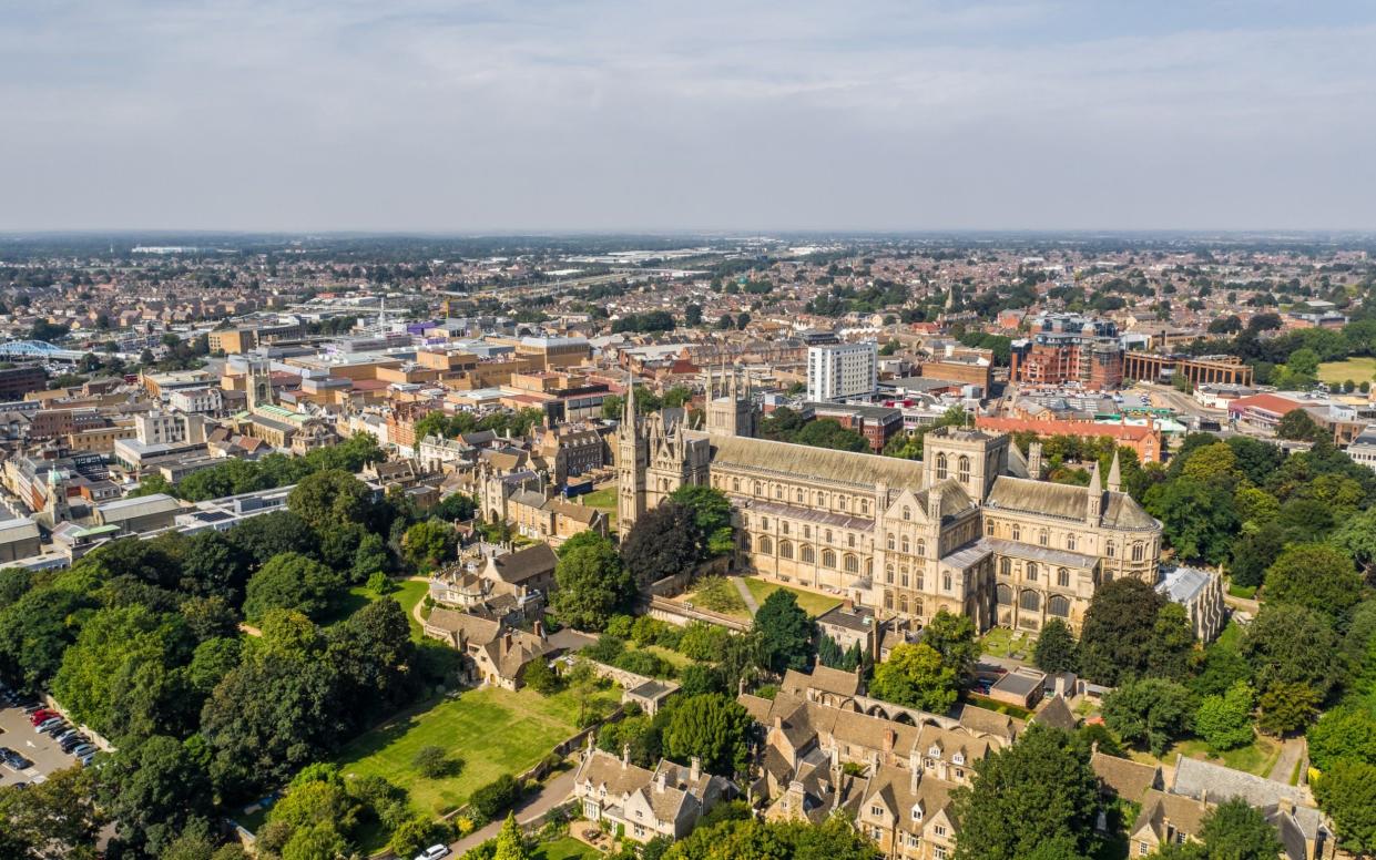 Peterborough, home to its famous cathedral, returned a 61 per cent Leave vote at the 2016 referendum - Teamjackson/iStock Editorial