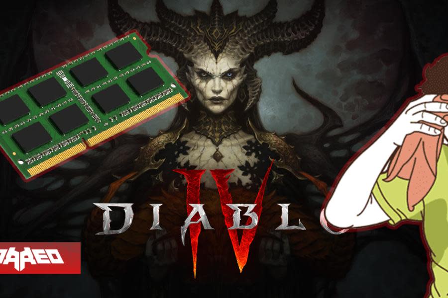 La Beta de Diablo IV en PC puede sobrepasar los 16GB de uso de memoria RAM en calidad media y los 32GB en calidad ALTA 