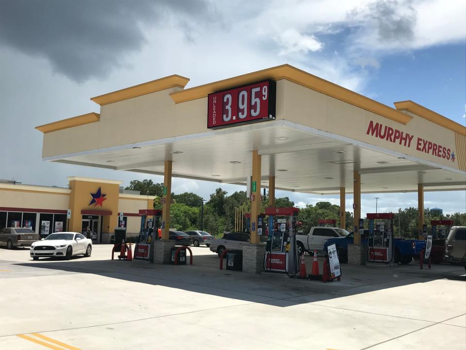 A Murphy USA convenience store at 5175 20th Street west of Vero Beach had $3.95 regular and $5.37 diesel per gallon fuel prices on July 21, 2022.