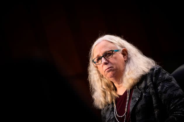 Rachel Levine was honored by USA Today as one of the outlet's Women of the Year on March 13, 2022. The honor for the nation's highest-ranking openly transgender official led Texas Attorney General Ken Paxton to intentionally misgender the four-star admiral. (Photo: Caroline Brehman/AFP via Getty Images)