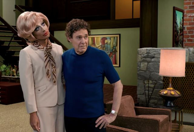 RuPaul's Drag Race,' ' Brady Bunch' Crossover, Inside the Set