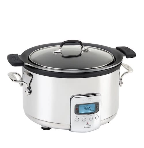 Braising Pork in the All-Clad 4-qt. Slow Cooker with Aluminum Insert