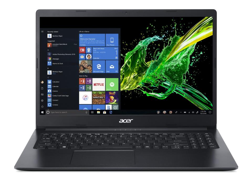 This Acer Windows 10 machine features a 15.6-inch HD display. (Photo: Walmart)