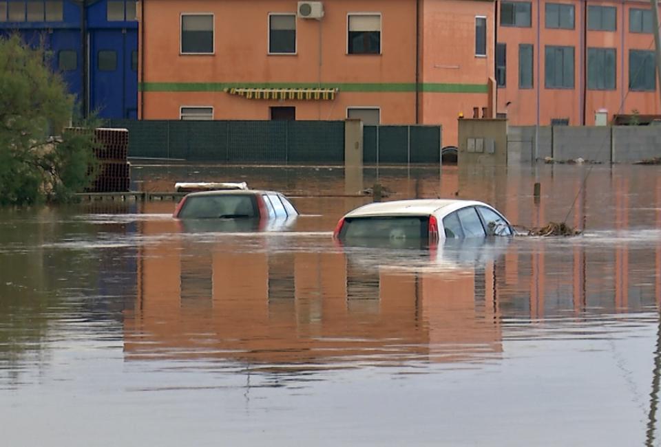 Flash floods on the island of Sardinia