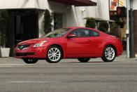 <p>To build on the third-generation Altima sedan's sporty image (it zoomed through the early 2000s with a powerful V-6 engine and racy styling), Nissan added a coupe variant for the fourth-generation car that arrived for 2007. The two-door Altima brought even sleeker styling to the lineup and shared its underpinnings with the four-door. That meant a 2.5-liter four-cylinder as the base engine and a powerful 3.5-liter V-6 available as an upgrade. Both engines could be had with a six-speed manual transmission, and a limited-slip differential was an available option, giving the Altima coupe some legitimate performance cred. <a href="https://www.caranddriver.com/reviews/a15148930/2008-nissan-altima-35se-coupe-short-take-road-test-1/" rel="nofollow noopener" target="_blank" data-ylk="slk:We tested a V-6–powered Altima coupe;elm:context_link;itc:0;sec:content-canvas" class="link ">We tested a V-6–powered Altima coupe</a> with the optional continuously variable automatic transmission (CVT) and found that it could reach 60 mph from a standstill in fewer than six seconds. The coupe only lasted for a single generation, though, as it didn't return when the fifth-generation Altima arrived for the 2013 model year.<em>-Joey Capparella</em></p>