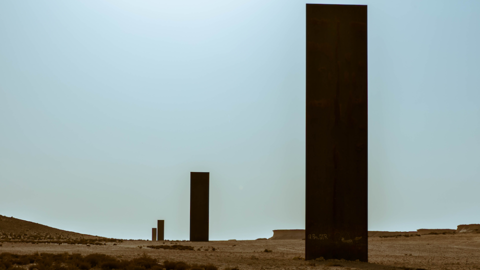 Richard Serra's East-West West-East.