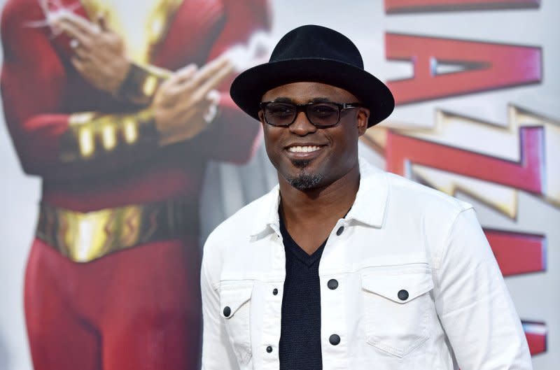 Wayne Brady attends the Los Angeles premiere of "Shazam!" in 2019. File Photo by Chris Chew/UPI