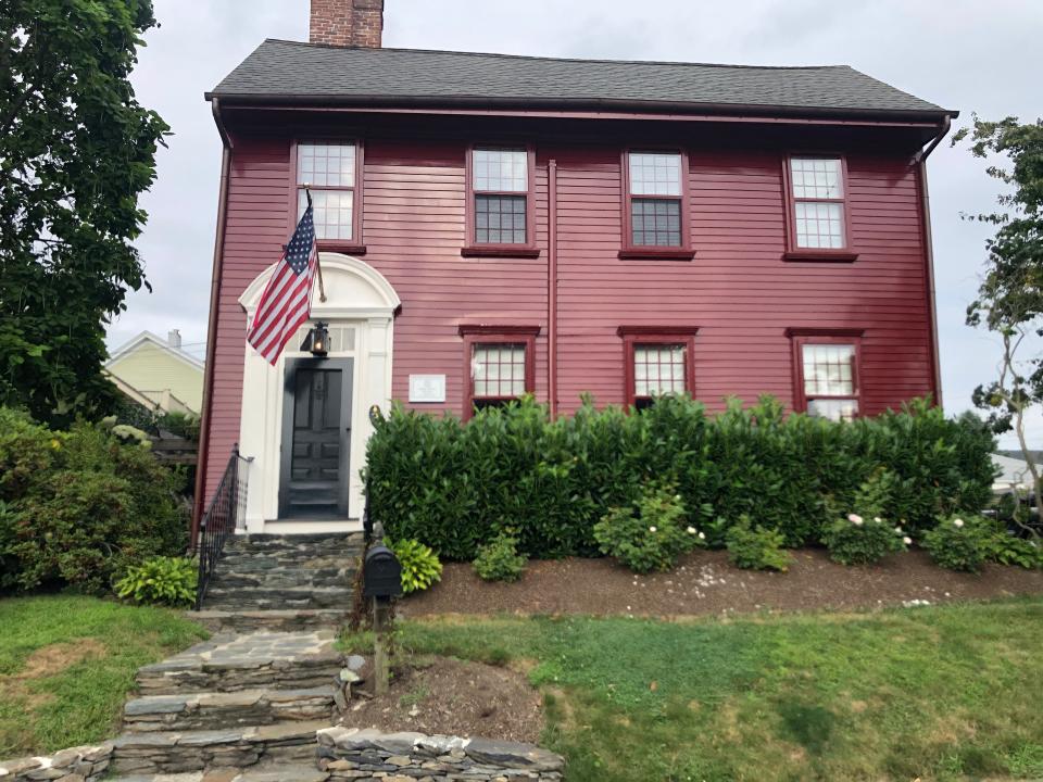 The John Bliss House is one of the last remaining examples of a stone-ender, an architectural style unique to Rhode Island.