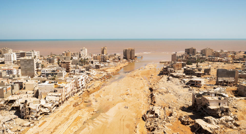 Aftermath of the floods in Derna (Ayman Al-Sahili / Reuters)