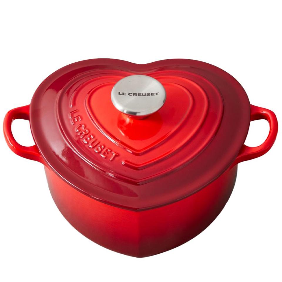 <p><a href="https://go.redirectingat.com?id=74968X1596630&url=https%3A%2F%2Fwww.williams-sonoma.com%2Fproducts%2Fle-creuset-ennameled-cast-iron-heart-2-qt&sref=https%3A%2F%2Fwww.bestproducts.com%2Fbeauty%2Fg35342750%2Fvalentines-day-gifts-for-her%2F" rel="nofollow noopener" target="_blank" data-ylk="slk:Shop Now;elm:context_link;itc:0;sec:content-canvas" class="link ">Shop Now</a></p><p>Enameled Cast Iron Heart</p><p>williams-sonoma.com</p><p>$220.00</p>