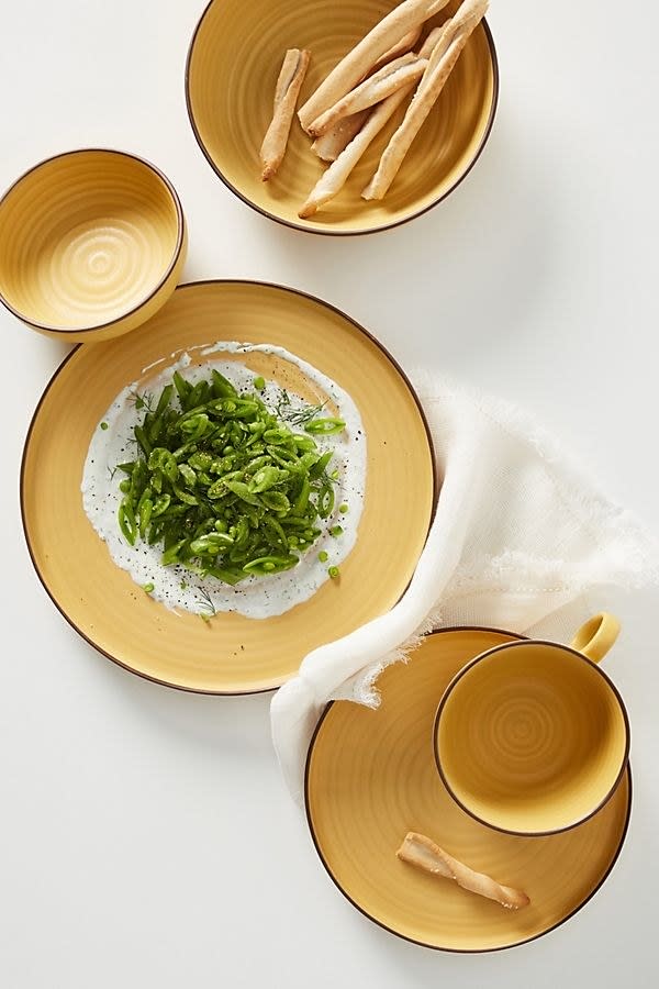 SHOP NOW: Ilana Matte Dinner Plates, Set of 4, $56, anthropologie.com.