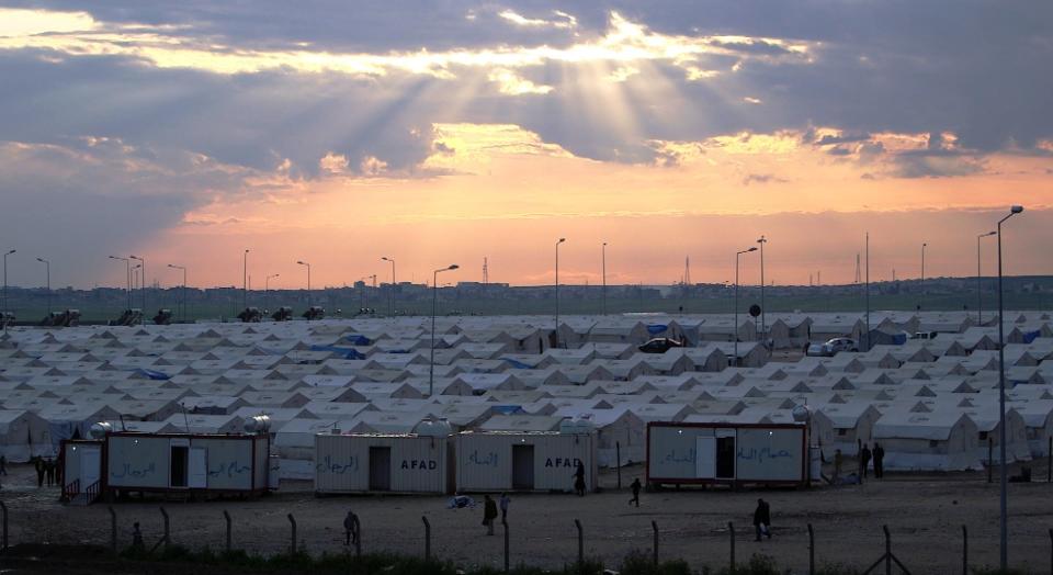 A camp for those displaced by ISIS in Dohuk, Northern Iraq.